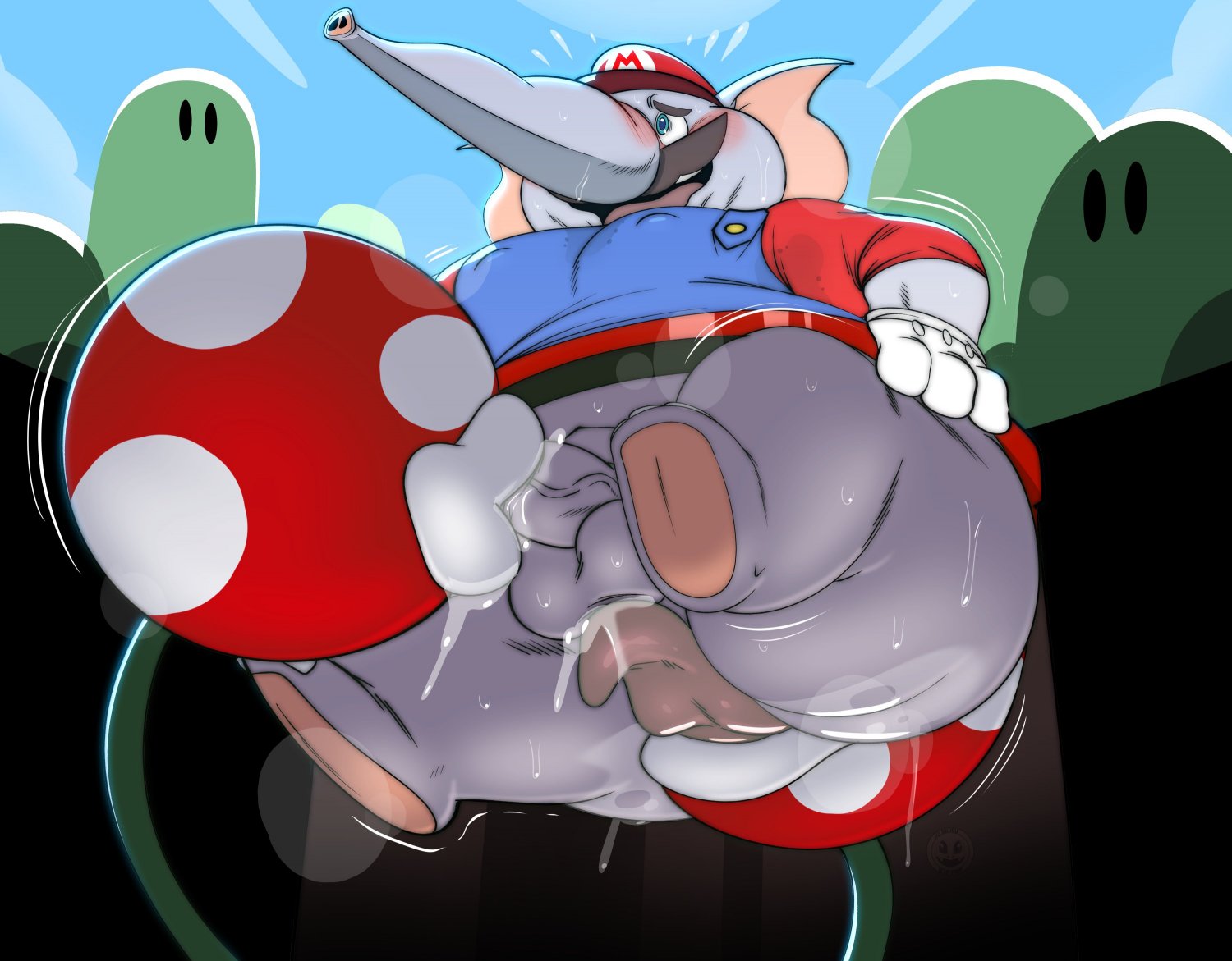 Elephant Mario - Super Mario Bros. Wonder - Порно - EroMe