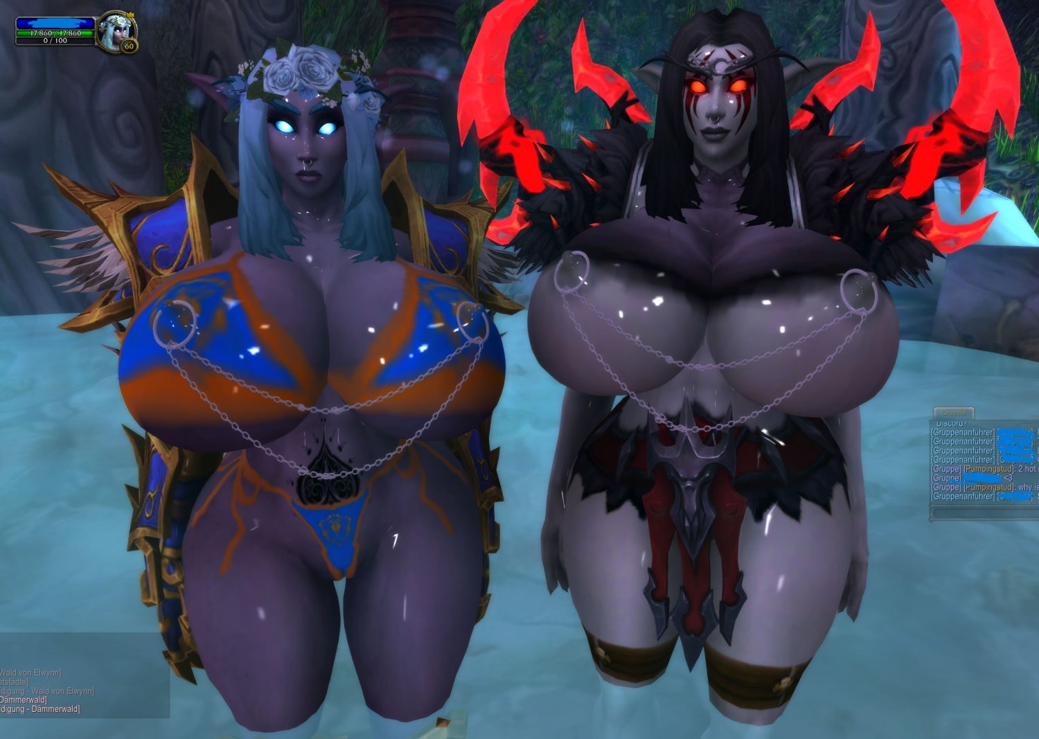 Nightelfs and Nightborne ( warcraft ) 4 #IHvBpl1Q