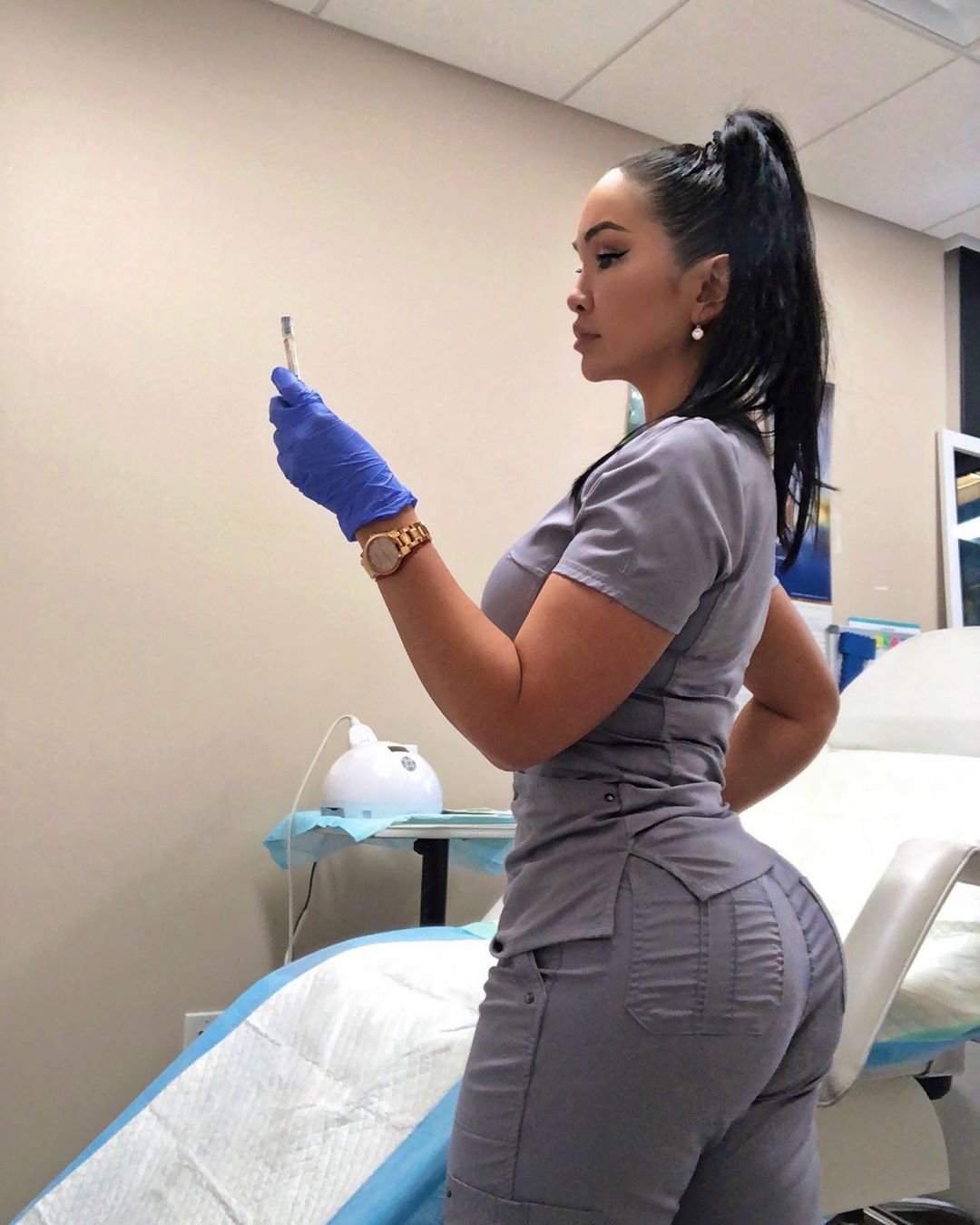 Thick Black Nurses Xxx - MzDanaLee - Thick Nurse With Big Booty - Porn - EroMe
