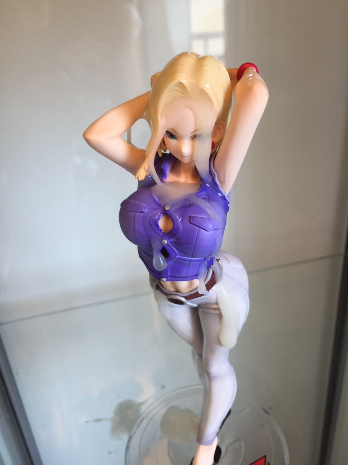 Android 18 Porn Girl - Android 18 figure bukkake (SOF) - Porn - EroMe